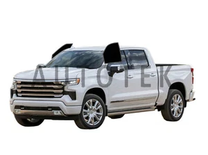 Precut Window Tint For Chevy Silverado 1500 Crew Cab 2019-2025 (Front Doors) - Picture 1 of 11