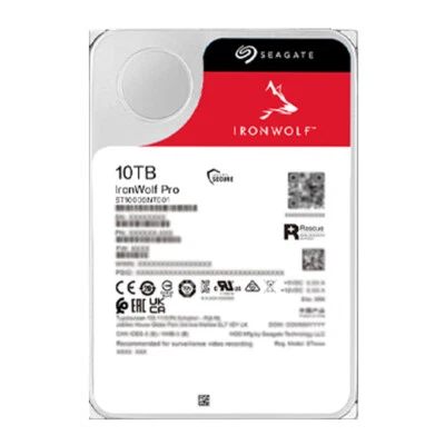 Compatible Seagate IronWolf Pro 7200RPM 10TB 6Gb/s Internal HDD ST10000NT001 - Image 1 of 4