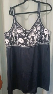 Avenue Black & White Swimsuit Swim Bathing Suit - Picture 1 of 8