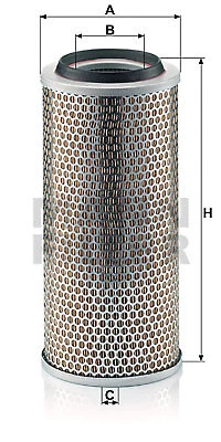MANN-FILTER C 17 225/3 AIR FILTER FOR ,CHEVROLET,DAF,DEUTZ-FAHR,FENDT,FORD,INTER - Image 1 of 3
