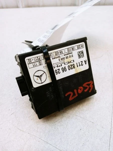 2003-2006 MERCEDES-BENZ E500 E320 E350 ANTI THEFT ALARM MODULE OEM 2118209626 - Image 1 of 4