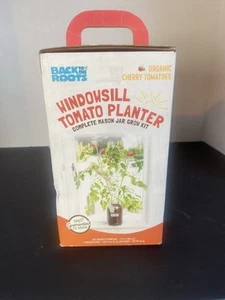 Caja de jardinera orgánica de alféizar de ventana de tomate cereza - ¡Jardín de invierno! - Imagen 1 de 4