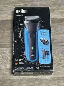 Braun Rasoio Elettrico Uomo, Serie 3 310s Clean & Close con Trimmer di Precisione - Foto 1 di 3