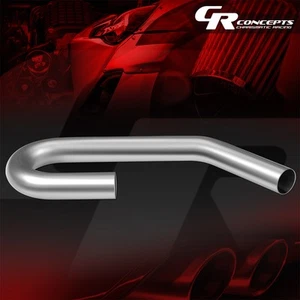 2.5" OD Universal Mild Steel 45 Degree & U Bends DIY Exhaust Pipe Tubing Kit - Picture 1 of 6