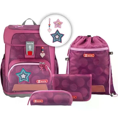 Step by Step Cloud Ranzen-Set - "Glamour Star" 5-Teilig