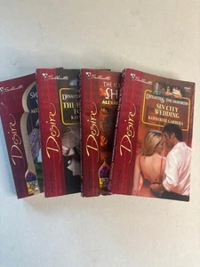Silhouette Desire Romantik Taschenbücher gemischt Autoren Vintage Posten von 4 - Bild 1 von 4