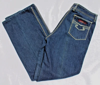 Jeans Jordache 32X30 (Etiquetado 36L) De Colección Años 80 Logo Cabeza de Caballo PEQUEÑOS BOLSILLOS DELANTEROS Foto 1 de 4