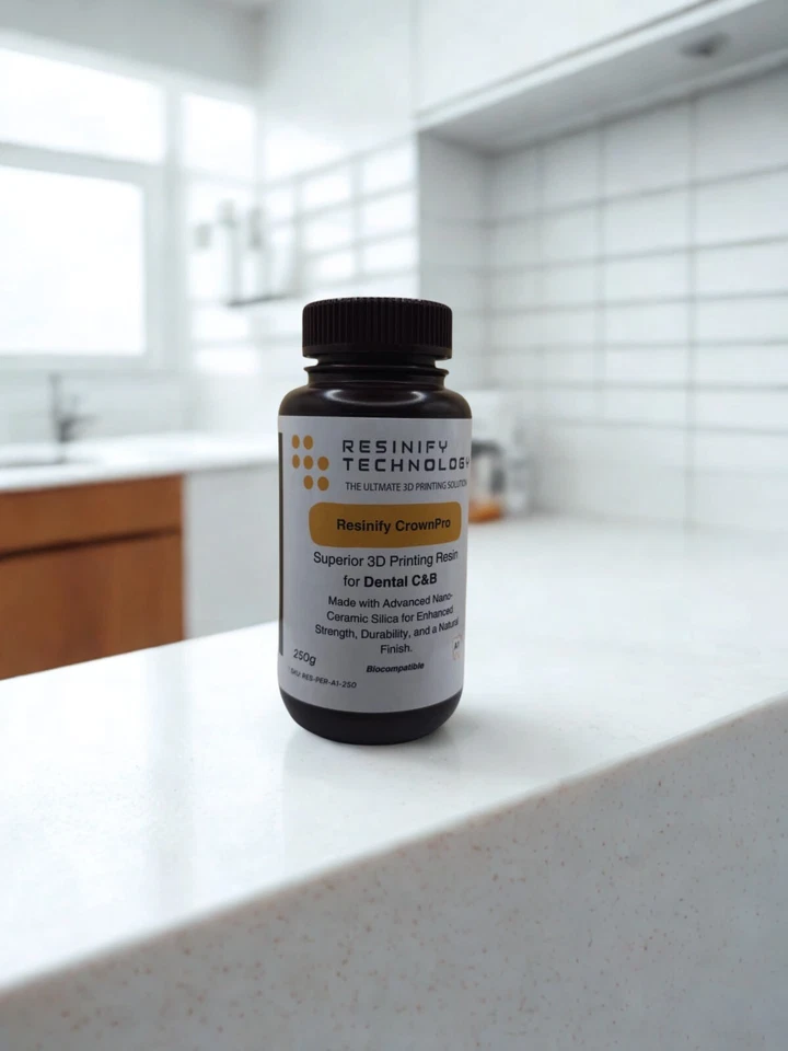Resina CrownPro - Resina dental 3D biocompatible para coronas permanentes Foto 1 de 4