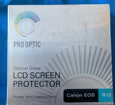 Pro Optic Optical Glass SP LCD Screen Protector for Canon EOS  R10 New - Image 1 of 3