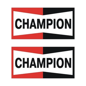 Stickers plastifiés CHAMPION - 10cm x 5cm - Imagen 1 de 1