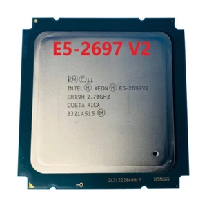 Intel Xeon E5-2697 V2 LGA2011 Server CPU Processor 2.7GHz 12 Core SR19H 130W - Picture 1 of 4