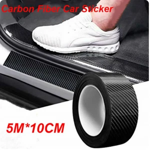 Autocollant Tuning Voiture Auto Carbone Bande Protection anti-rayures Ruban - Bild 1 von 6