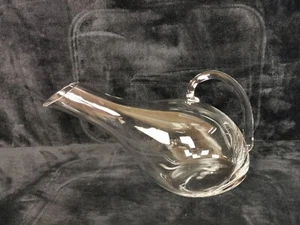 Antique Vintage Glass Hospital Urinal Bedside Medical Bottle Clear Collectible - Bild 1 von 7