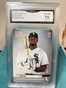 Topps Now 2020 Luis Robert #OS60 GMA 10 - Imagen 1 de 2