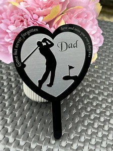 Angeln Haustier Gedenkschilder Geschenke Marker Pfahl personalisiert für Garten Outdoor - Bild 1 von 11