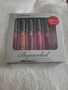Lorac Limited Edition Bejeweled Lip Gloss Collection New Discontinued 6 Lipgloss - Picture 1 of 10