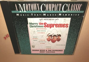 Diana Ross Supremes CD Merry Christmas Motown Holiday Hits Rudolph White Xmas - Picture 1 of 4