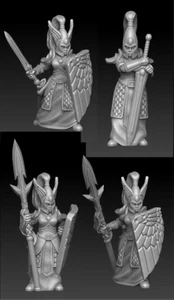 Buchse Hochelfen D&D Onmioji 28 mm 32 mm  - Bild 1 von 6