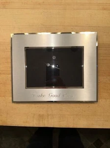 Picture Frame - Engraved "Take Good Care" - Picture 1 of 3