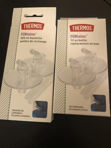 Thermos Funtainer Cannucce di Ricambio Confezione da 2 per F410/F401 - Trasparente Nuove - Foto 1 di 12