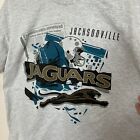 T-shirt vintage années 90 NFL XL jacksonville jaguars extension logo interdit football