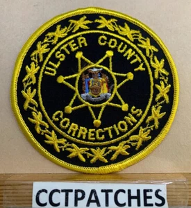 ULSTER COUNTY, NEW YK CORRECTION (POLICE) SCHULTERAUFNÄHER - Bild 1 von 2