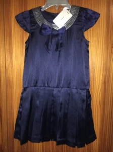 Girls Junior J Jasper Conran Dress 2-3 Years Party Navy Dress New Tags - Picture 1 of 11