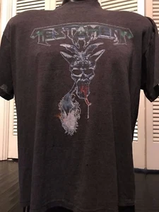 Camisa vintage 1987 Testament The Legacy Tour talla extra grande XL - Imagen 1 de 7