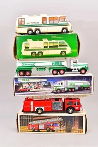DE COLECCIÓN HESS FURGONETA DE ENTRENAMIENTO CAMIÓN DE BOMBEROS GASOLINA CISTERNA NAVIDAD FURGONETA LOTE PAQUETE - Imagen 1 de 6