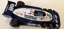 Tyrrel P34/2 F1 slot car (comp. Polistil) modello artigianale in resina -1/32