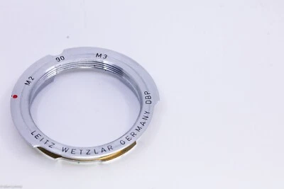 LEICA ltm m39 screw 90mm lens adapter to m body ISBOO 14097 ring m2 m3 C9 - Image 1 of 2