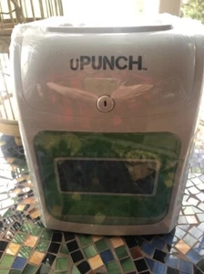 U PUNCH HN3500 TIME CLOCK BUNDLE CON 100 CARTE E 2DUE PORTA CARTE 10 SLOT - Foto 1 di 7
