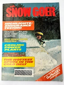 SNOW GOER Snowmobile Magazine November 1977 Vintage - Picture 1 of 4