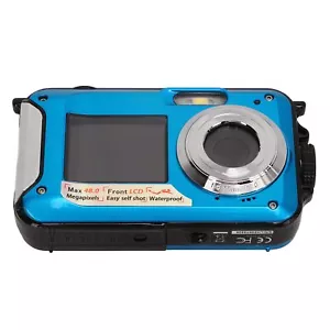 2.7" Digital Camera LCD 48 MP 16X Zoom Anti-shake Full Mini HD Camcorder Blue - Picture 1 of 22