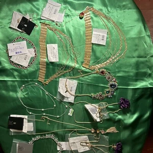 INC GOLD NECKLAC mixed With Other Brands Macy’s Return 11 Pieces - Picture 1 of 11
