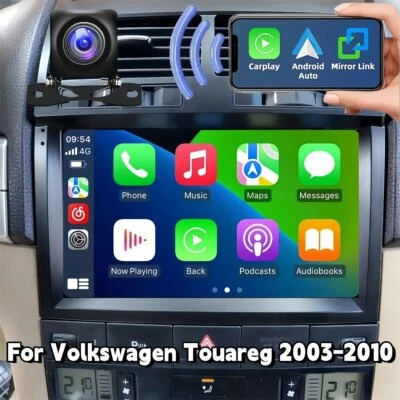 Upgraded Head Unit Android 13 Car Radio Stereo for Volkswagen Touareg 2003-2010 - Image 1 of 4