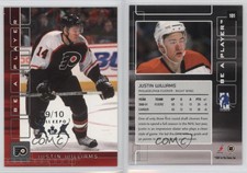2001-02 ITG Be A Player Memorabilia Ruby Fall Expo /10 Justin Williams #101