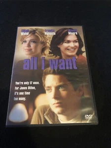 All I Want (DVD, 2002) Unsealed - Imagen 1 de 6
