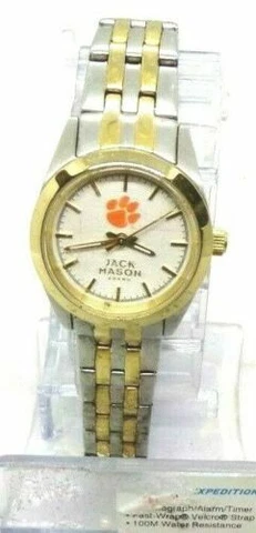 Clemson Tigers NCAA Stainless Steel Women's Watch by Jack Mason Cover