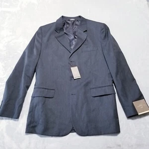 MERONA Three-Button Gray Suit Jacket Sport Coat Blazer Modern Fit NWT - Picture 1 of 8