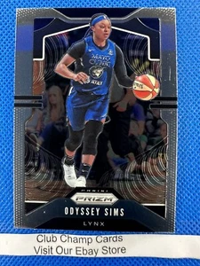 Tarjeta base de baloncesto Lynx 2020 #51 Odyssey Sims Panini Prizm WNBA - Imagen 1 de 2