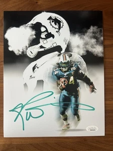 Ricky Williams Signed Photo 8” x 10” Autograph JSA Certified Miami Dolphins - Picture 1 of 1
