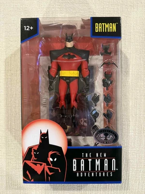 Mcfarlane Toys The New Batman Adventures Batman Platino TRAJE ROJO Persecución ¡NUEVO! Foto 1 de 2