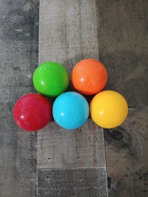 LeapFrog Peek A 鞋章鱼学习玩具替换件 仅 5 个球 — 第 1/2 张图片