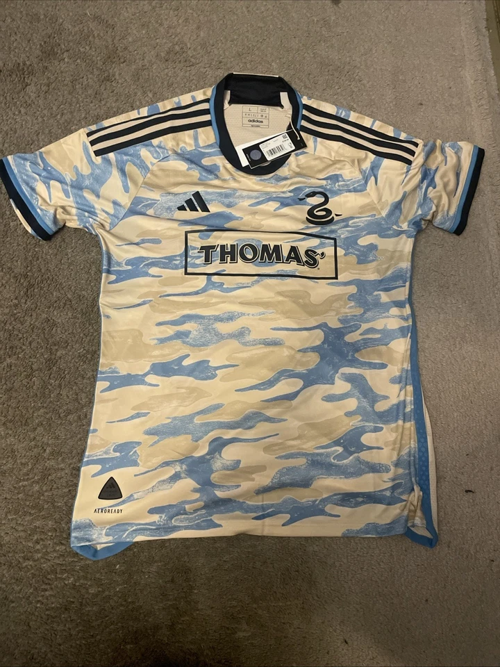 Adidas 23/24 Philadelphia Union Customized Away Jersey Men’s Size XL HI1858