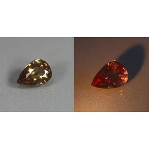 0.90 Cts_Extraordinary Change_100 % Natural Color Change Garnet_Srilanka - Picture 1 of 5