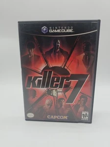 KILLER 7 Nintendo Gamecube NGC Complete CIB Box Manual Authentic Tested - Picture 1 of 8