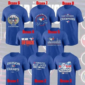 HOT NEW! Toronto Blue J.a.y 2025 Post-season A.L East Division Champs For Fan - Picture 1 of 19