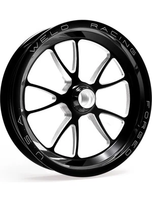 Weld Racing Wheel Drag 17x4.5 Black Full Throttle Bolt 5x4.5 Backs (82B-1704204) - image 1 of 4