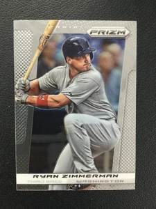 2013 Panini Prizm #129 Ryan Zimmerman Washington Nationals - Foto 1 di 2